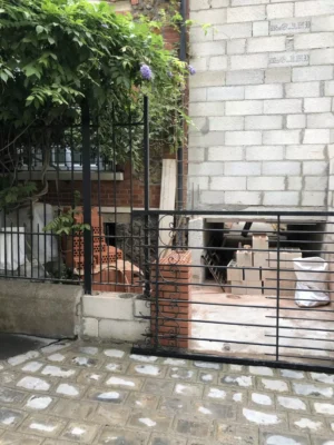 Extension de maison pour créer un garage à Asnières par FRAN S BAT, entreprise de gros œuvre en région parisienne